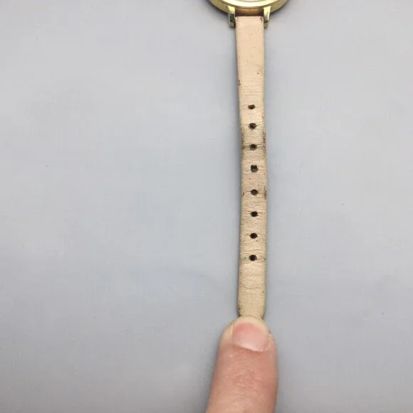 Kate Spade Metro Watch Womens 34mm Bow Stripe Dial Gold Tone New Battery - Picture 9 of 15